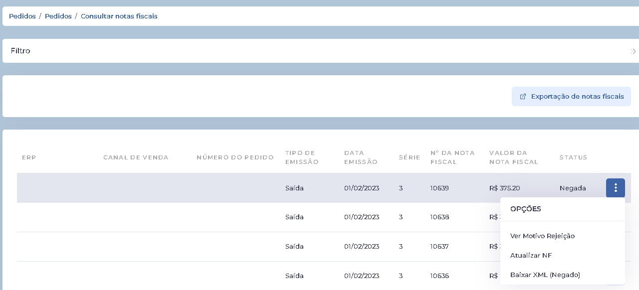 Como Funciona O Relat Rio Consultar Notas Fiscais Na Magis